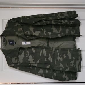 Gap Factory Camo Utility Jacket, Size L, NWT